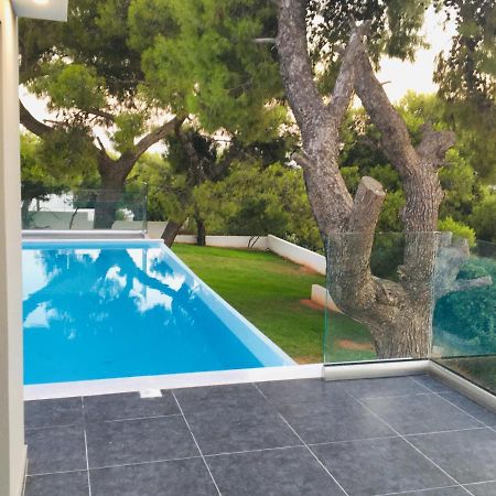 Villa Tranquility Lagonisi Exterior photo