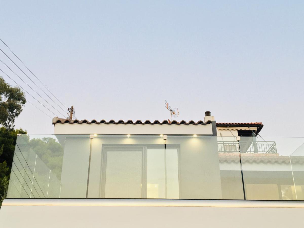 Villa Tranquility Lagonisi Exterior photo