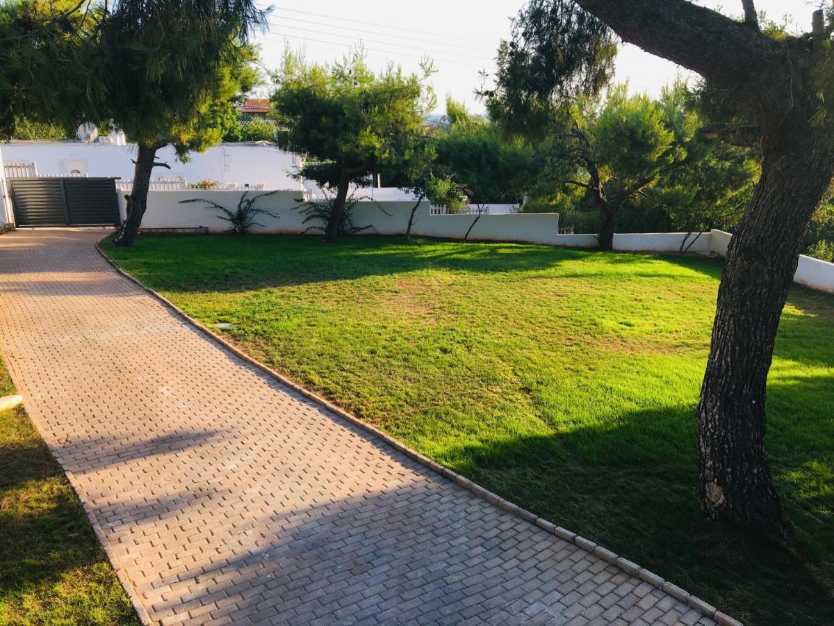 Villa Tranquility Lagonisi Exterior photo